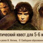 Математический квест для 5-6 класса «Властелин колец»