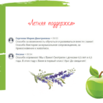 Летняя поддержка — записи открытых занятий
