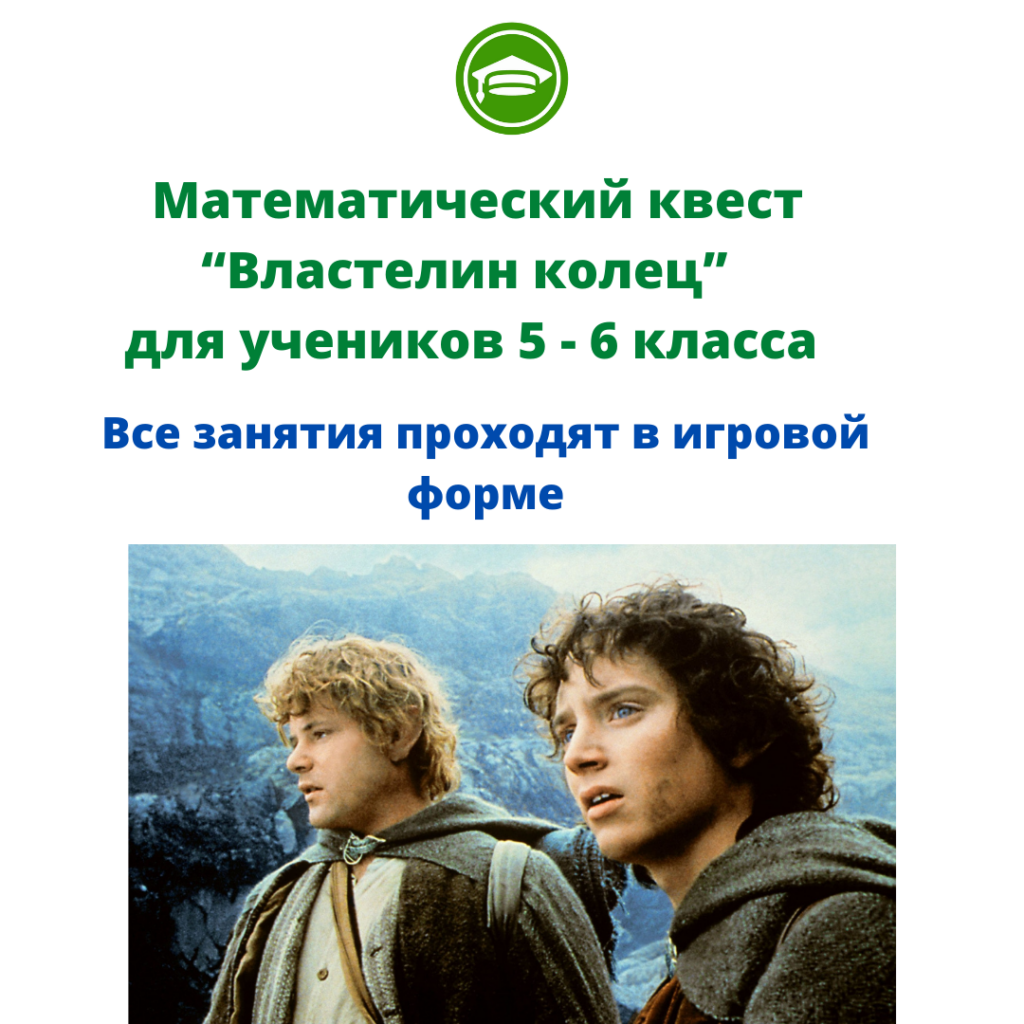 Математический квест «Властелин колец» для 5-6 класса