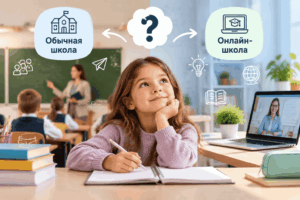 Онлайн-школа или обычная школа: что выбрать ребёнку?